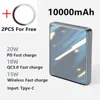 Xilecaly For Magsafe Power Bank 20W 10000mAh Wireless Magnetic Power Bank Ultra Thin Portable External Battery For iPhone 16 15 6