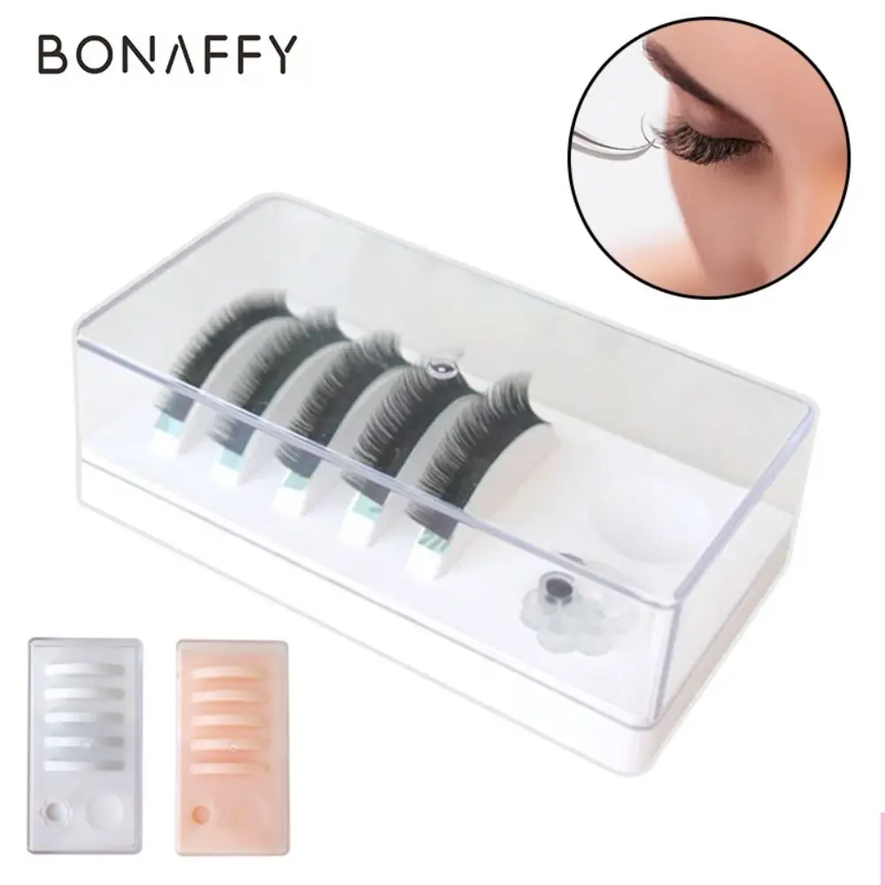 

Plastics False eyelash pad 2 in 1 Stand Pad False Eyelashes palette Fake Lashes Pallet Lashes Eyelashes Extension Tools