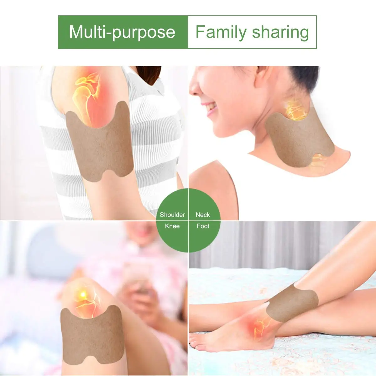 30/60pcs Knee Patch Chinese Wormwood Extract Medical Sticker for Ache Arthritis Rheumatoid Relief