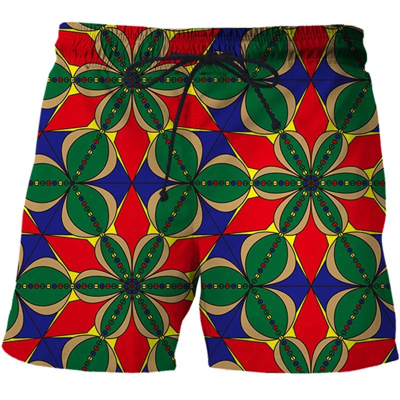 

Colorful Flower 3D Print Shorts Men Women Kid Cool Beach Short Pants Fashions Summer Casual Comforts Sport Swim Trunks Shorts