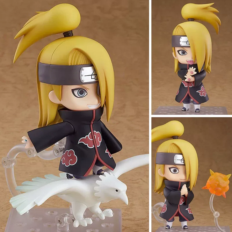 16pcs Nendoroid Naruto Shippuden Q Version Anime Action Figures - Articulated Collectible Toy Set Birthday Gift