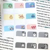 60/90/180 Sheets Transparent PET Waterproof Sticky Note Pads Notepads Posits for School Stationery Office Supplies 3