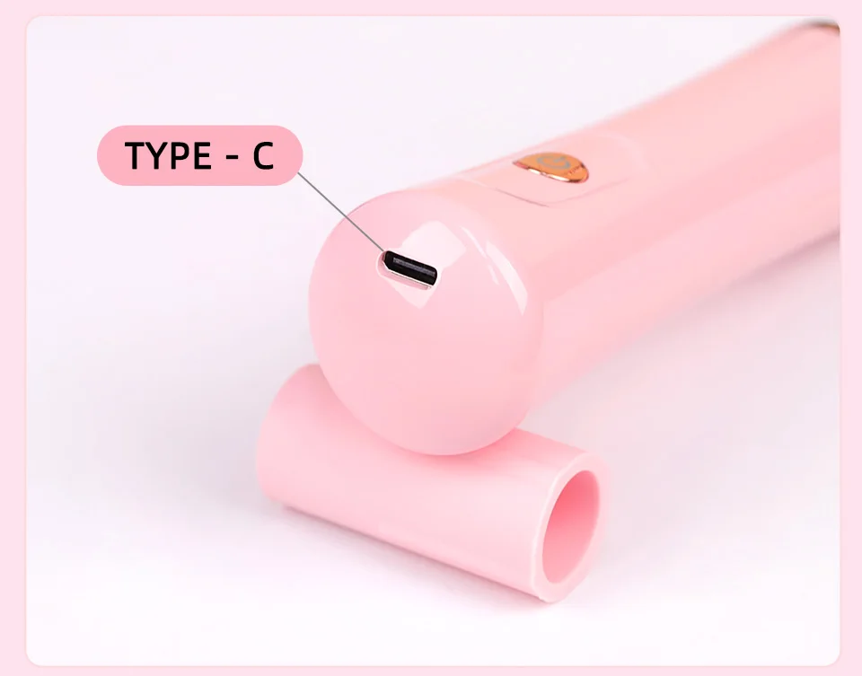 Tragbare Wimpern Kleber Shaker USB Ladung Elektrische Wake-Up Gerät für Nagellack Tattoo Tinte Pigment Flüssigkeit Schütteln Wimpern kleber Werkzeug – Detail 6