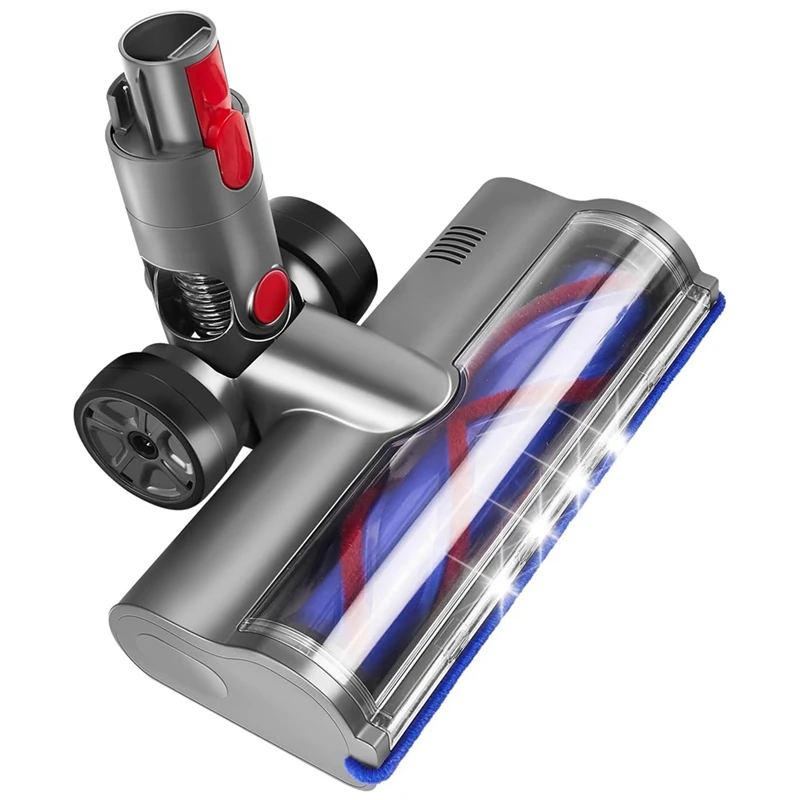 

Быстросъемная головка для пылесоса Dyson V7 V8 V10 V11 V15 с фотовспышкой, Запасные детали для электрической головки