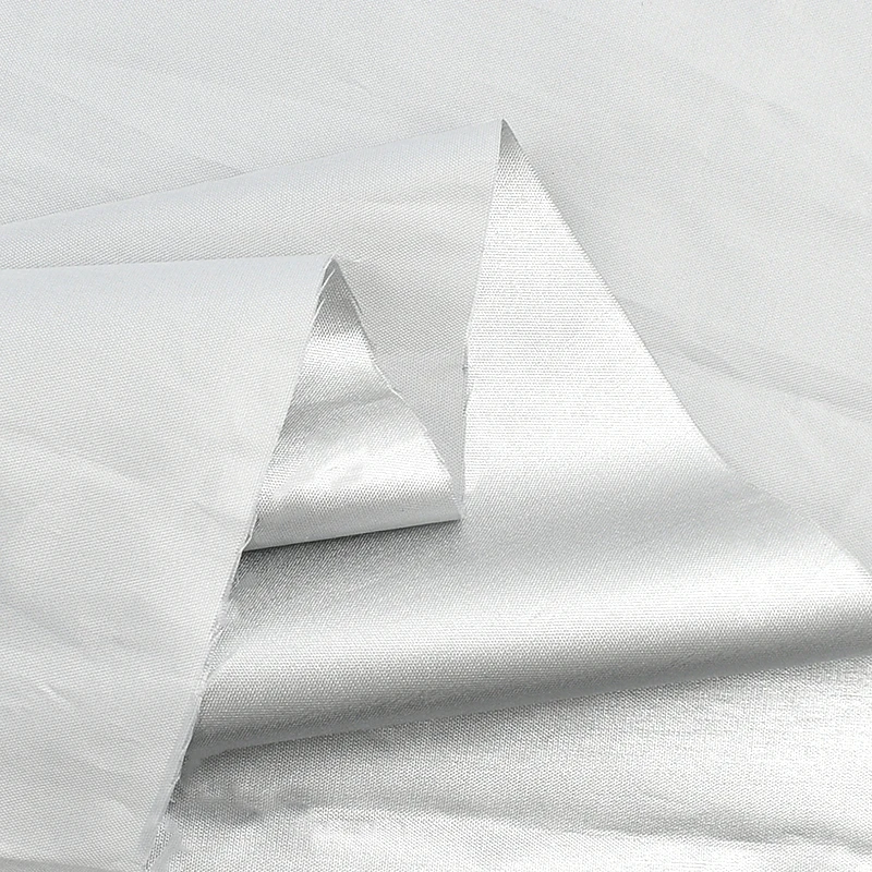 Premium Thin Waterproof Silver-Coated Fabric - Outdoor Sunscreen Material for Car Covers, Sunshades, and Tents