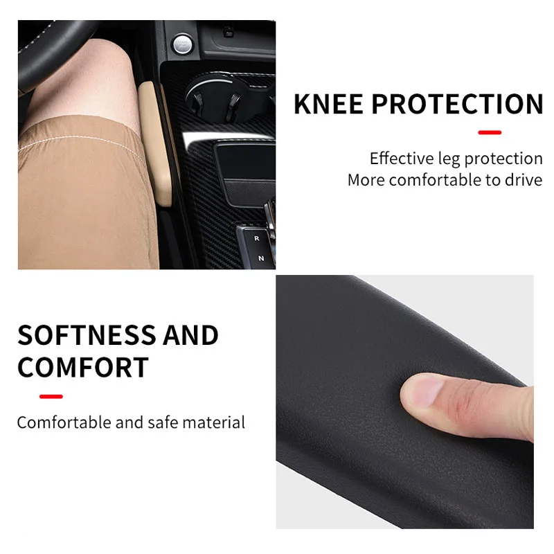 Car Seat Cushion Car Cushion Armrest Pad Main Driver Door Lift Pad Central Armrest Box Leg Support Arm Elbow Support Knee
