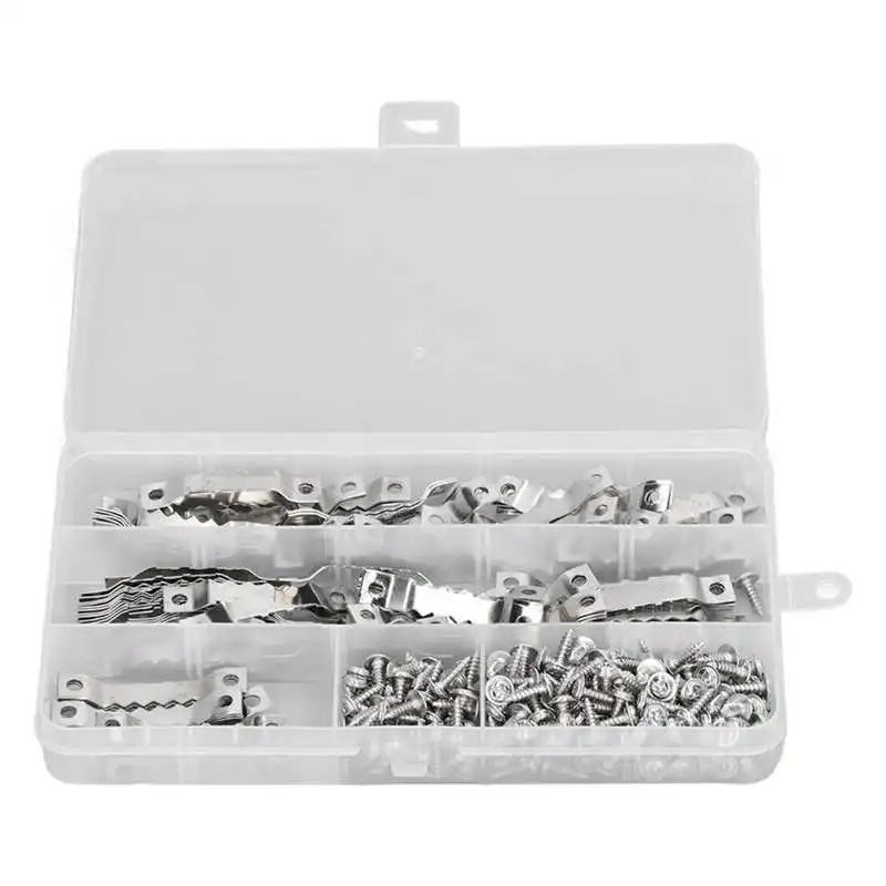 

Sawtooth Hanger Set Sawtooth Hanger Steel with Case for Photo frame