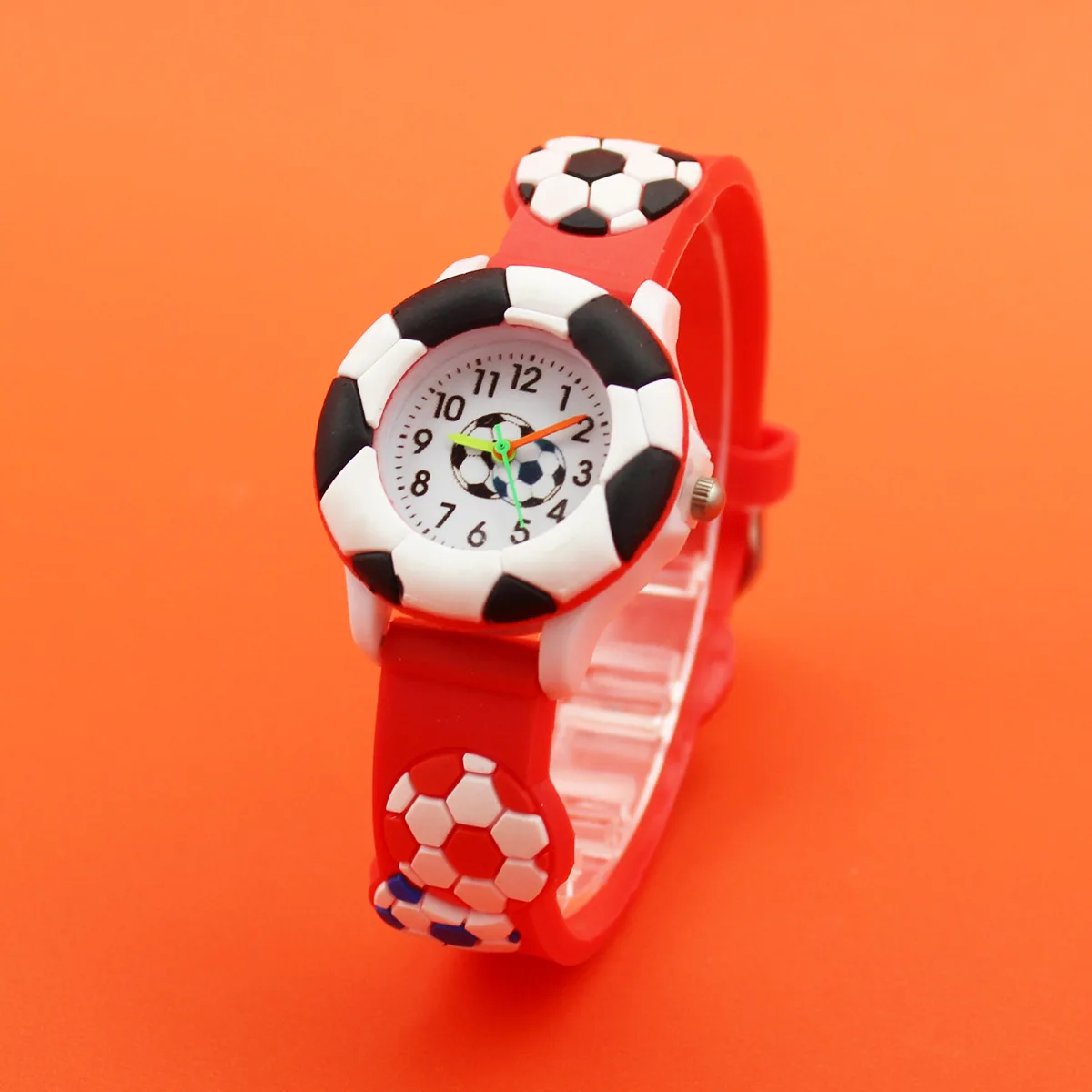 Kid’s Toy Watch Waterproof Toys Style Watches Children Primary Silicone Strap Fashion Cartoon Wristwatch
