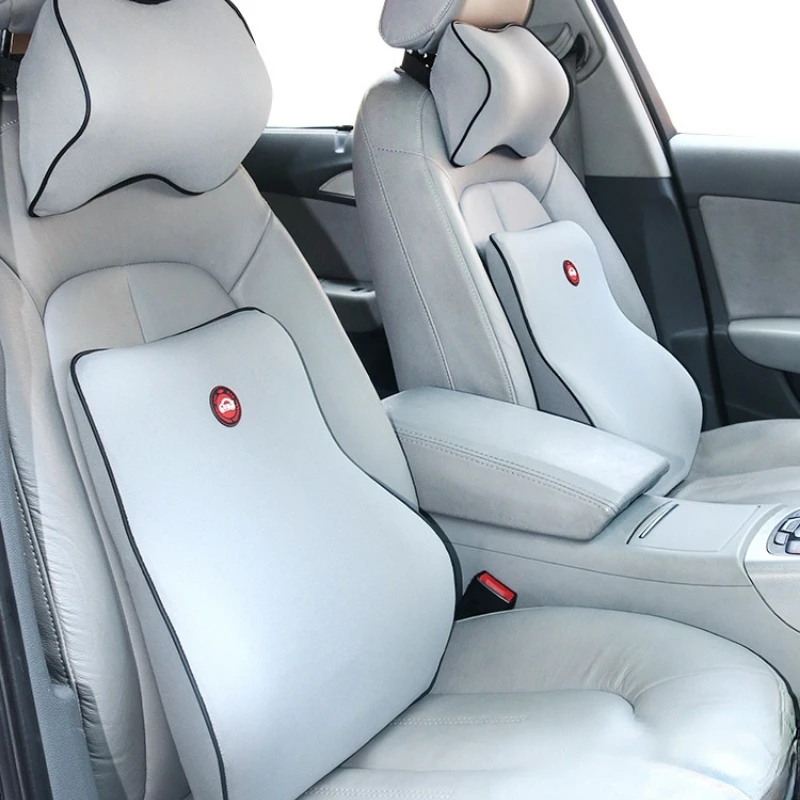 

Car Memory Foam Headrest Lumbar Neck Pillow Lumbar Cushion Seat Back Cushion Lumbar Cushion All Seasons