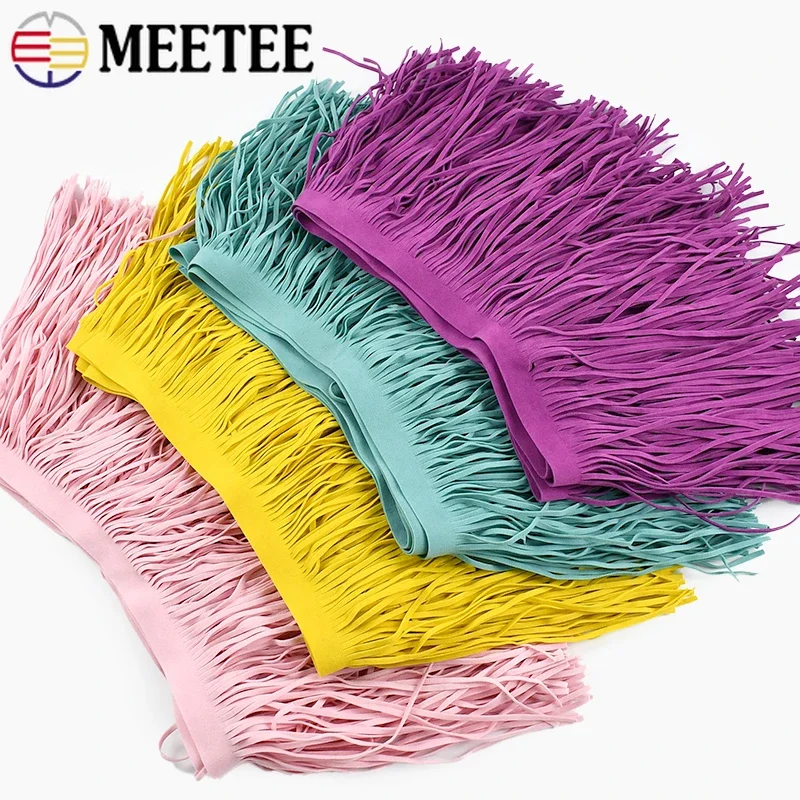 Suede Tassel Fringe Trim 1