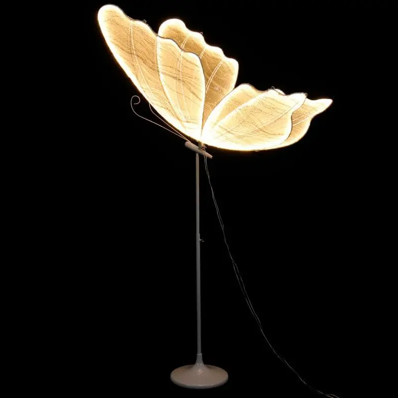 Wedding butterfly lamp 60/80/100cm Creative Ceiling Hanging Decoration Prop for Wedding Christmas