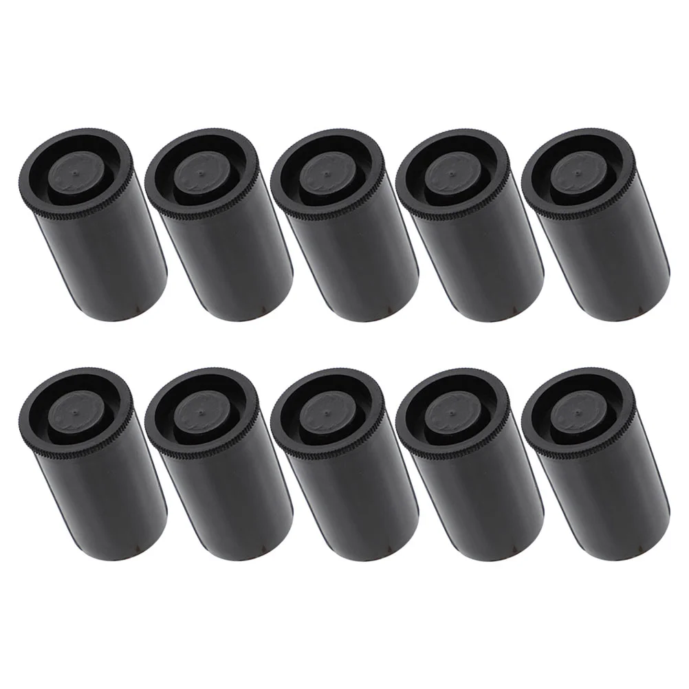 

10Pcs Empty Film Canisters with Caps Film Box Multi-functional Fishing Bait Containers