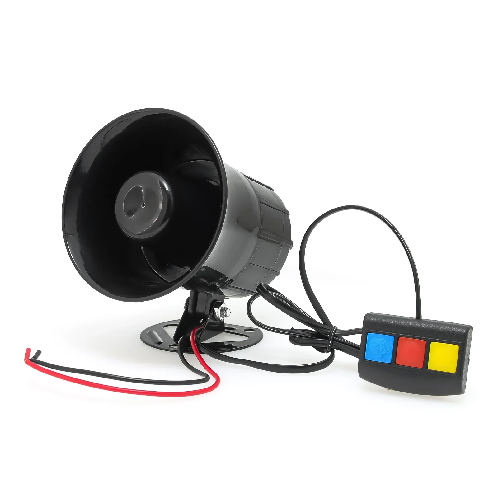 Car siren horn motorcycle horn car air horn 3 Tone Sound Loud Car Horn Air Horn 12V Loud Sound Car Speaker Motorcycle Police Fire Siren Speaker CH0018
