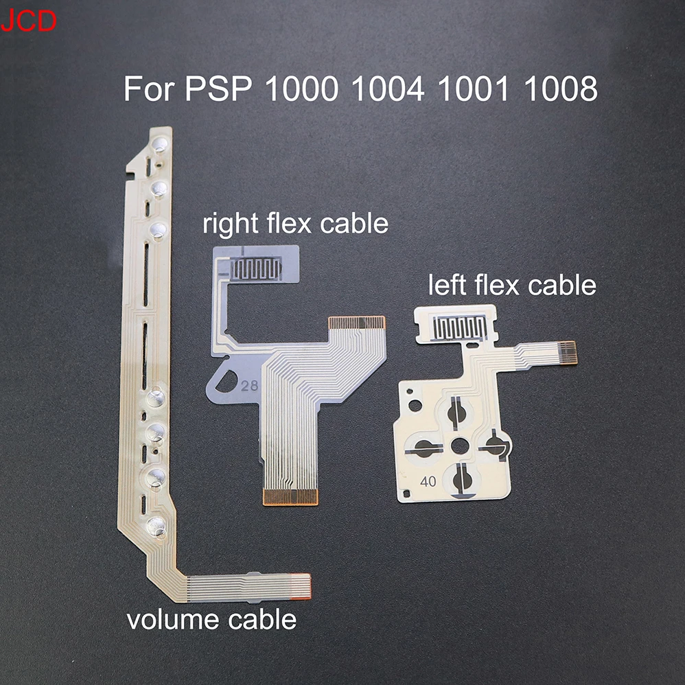 

JCD Replacement Direction Cross Button Left Key Volume Right Keypad Flex Cable for PSP 1000 1004 1001 1008