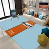 Gulf Racing Car Entrance Door Mat Washable Non-Slip Living Room Sofa Chairs Area Mat Kitchen Welcome Doormat 4