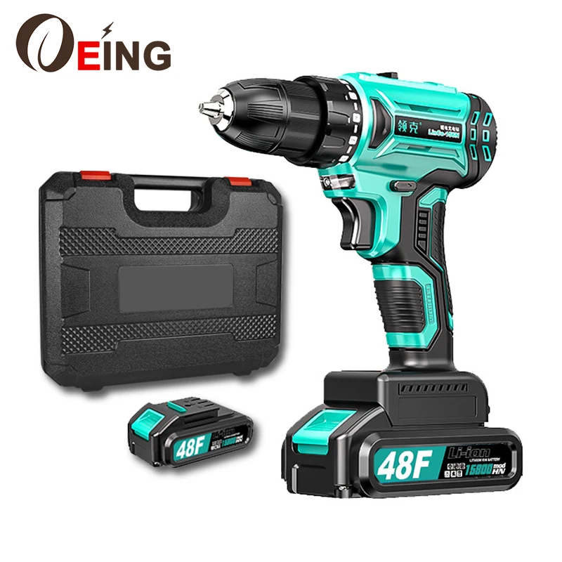 18V Brushless Cordless Drill Electric Hand Drill Screwdriver 2 Speed 23+1 Torque Setting Lithium Battery Power Tool Fit Makita hilti b36 9 0li ion 22v 5 2ah 316wh lithium battery fully working order used second hand