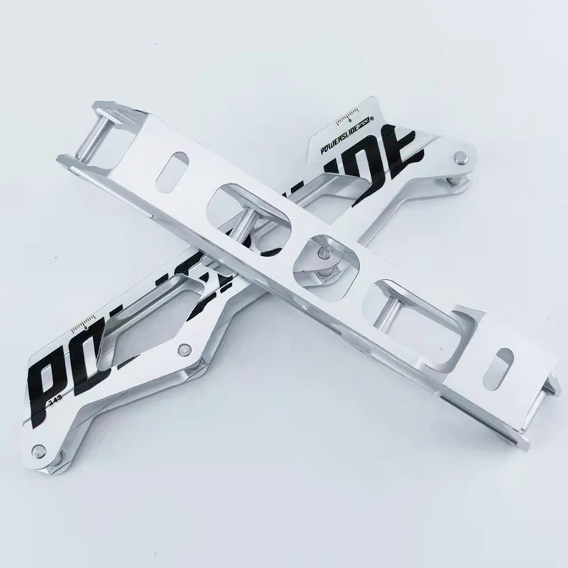 Skate Wheels Roller Skate Frame Original Powerslide Imperial Base 231mm 243mm Flat ABEC-5 Bearings 72-76-80mm Wheels