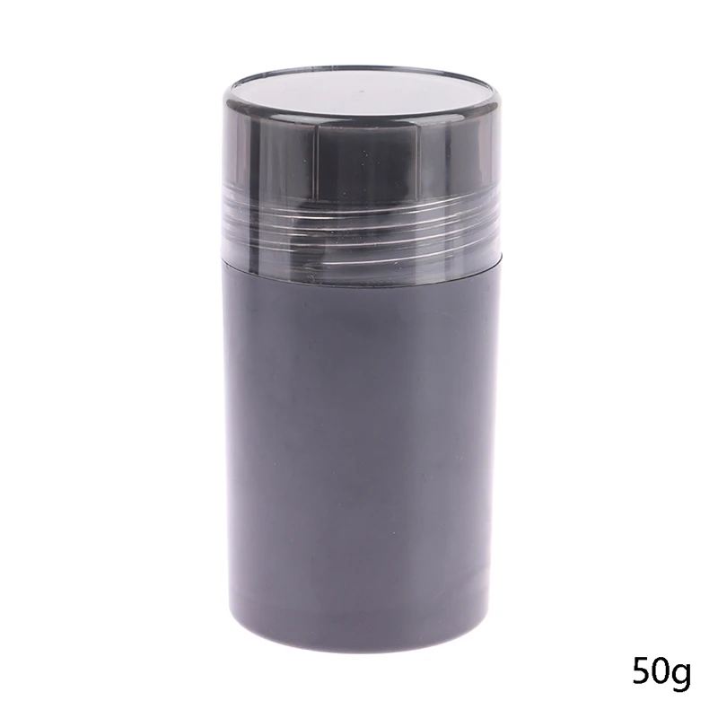 Garrafa recarregável do pó do talco, distribuidor cosmético do pó, recipiente plástico do pó, potes vazios, 50g, 100g, 1pc