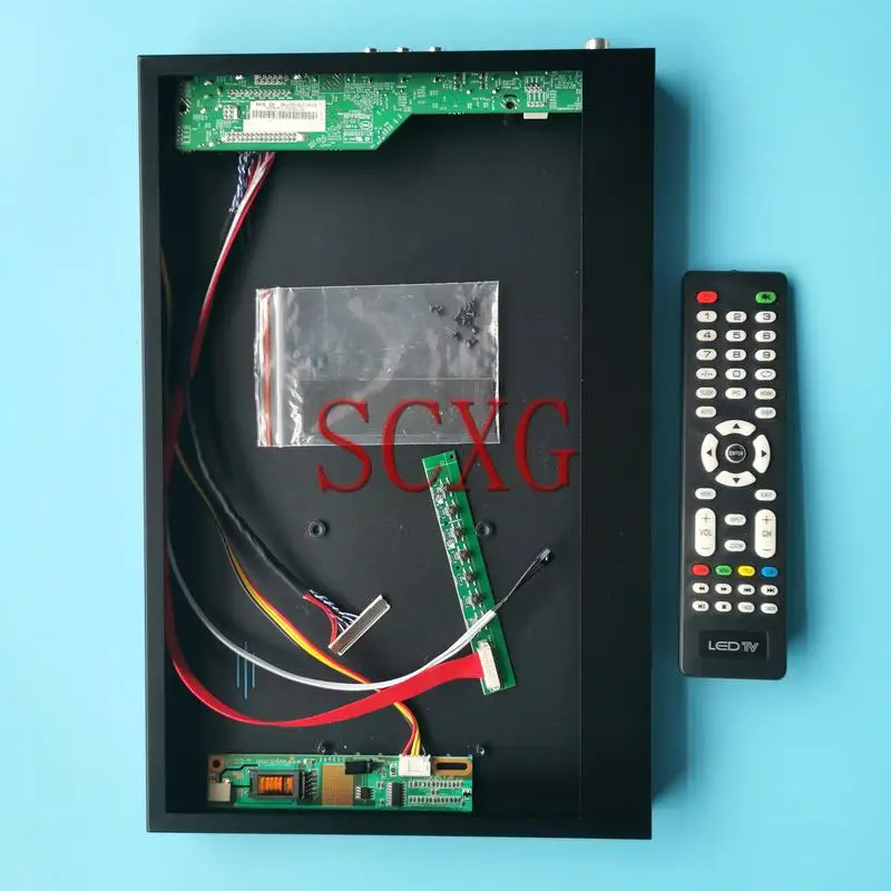 

Metal Case+Analog TV Driver Board Fit LP154W02 LP154WE2 VGA AV USB HDMI-Compatible 1CCFL 15.4" 30 Pin LVDS 1680*1050 DIY Kit