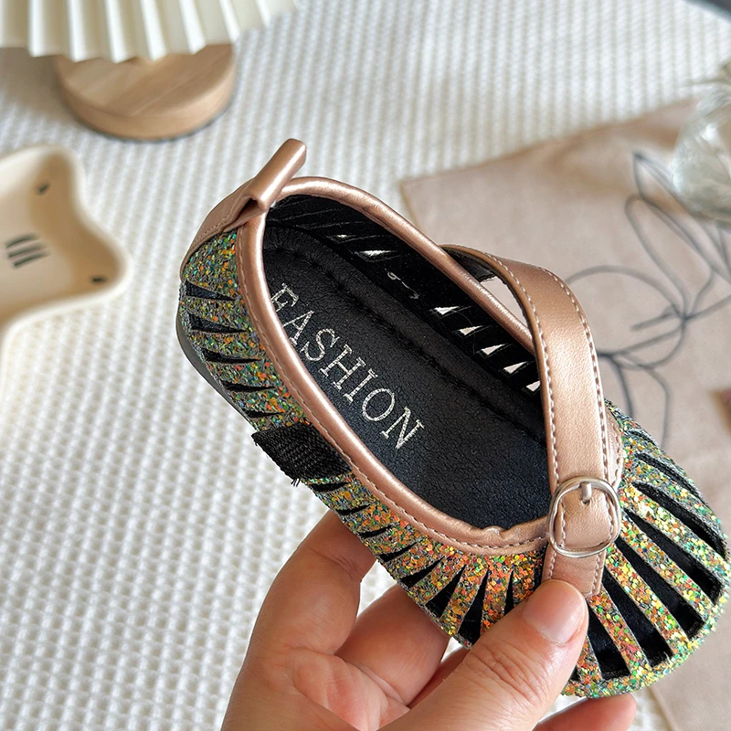 Girls Non Slip Summer Sandals Little Mermaid Princess Shoes