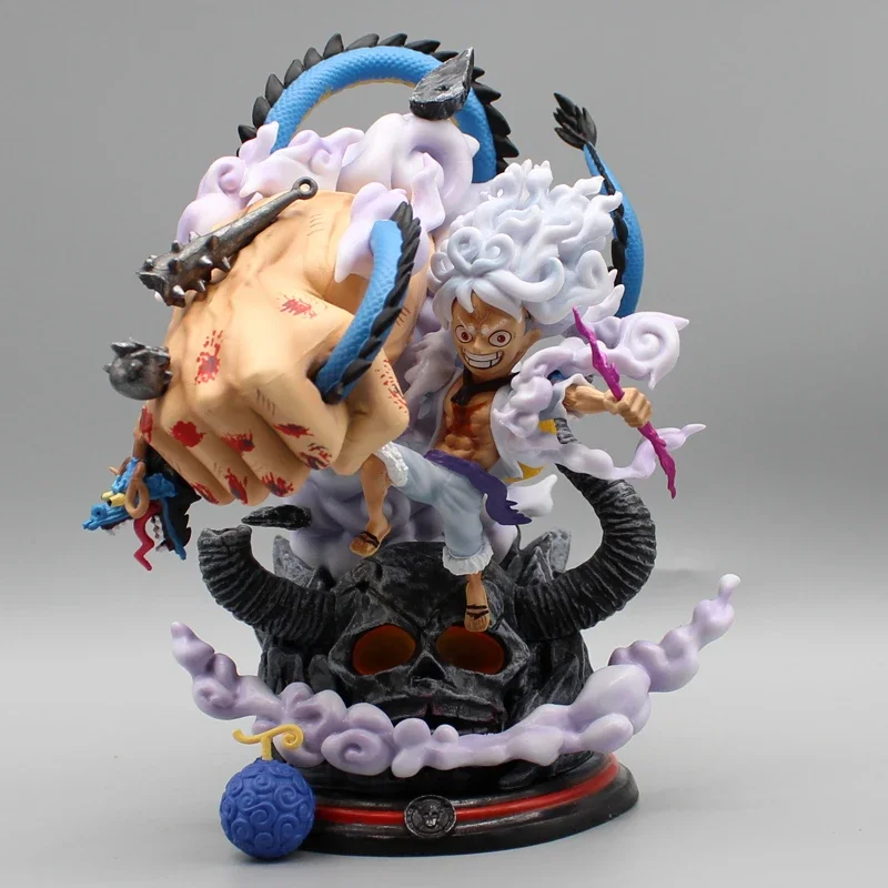 thumbnail image 1 of Figura de acción de One Piece Gear 5 Luffy de 20 cm, estatua de Joy Boy, modelo de muñeca, juguetes de decoración de PVC para niños, regalo, 1 of 5