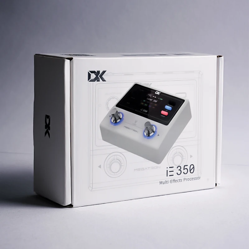 DK IE350 Multi-Effect Guitar Effects Pedal 8 Effects Modules 100