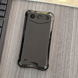 Silicone Soft TPU Black Transparent Protective Phone Case Cover Shell for Oukitel C3 (Black)