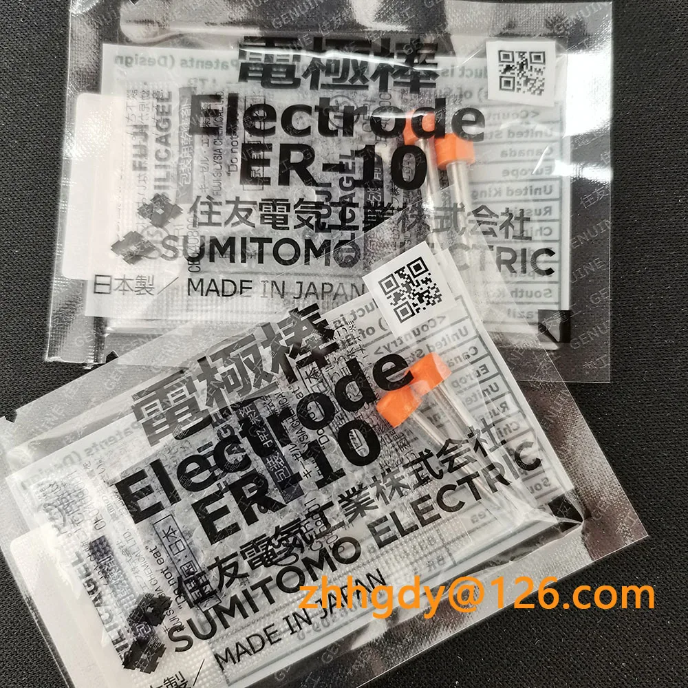 Original New Packaging ER-10 Electrode Sumitomo T-39 Type-66 T-81C 82C Z1C 71C T-400/600C Fiber Fusion Splicer Electrodes Rod