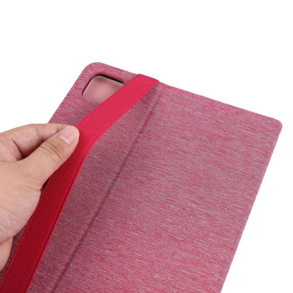 Enhanced Fabric Stand Shockproof Tablet Protective Cover with Straps