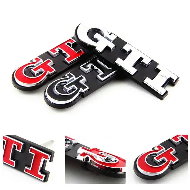 골프 3 4 MK3 MK4 2026 VW 폭스바겐용 1개 자동차 금속 배지 스티커 프론트 그릴 데칼 장식 (VW GTI 파사트 B6 골프용)