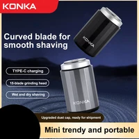 2024 NEW Type-c Rechargable Mini Portable Waterproof Electric Shaver  Strong High Speed Long Endurance Suitable Wet and Dry 2