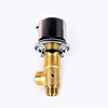 Solid Brass Chrome Finish Bathtub Hot & Cold Water Control Valve Faucet Bath Shower Mixer Bathtub 3 Piece Set Switch Valves 2