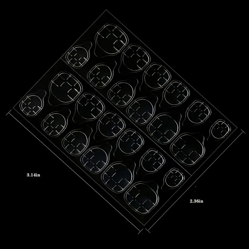 240/480 PCS 네일 젤리 글루 양면 인조 손톱 아트 접착 테이프 글루 스티커 가짜 손톱 글루 초강력 접착제