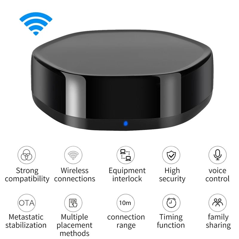 

YZG14 Wireless Smart Multi-Function Gateways Bluetooth Multi-Mode Infrared Control Gateways
