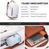 Wilson Tennis Bag Holds 2 Tennis Rackets Backpack French Open Shoulder Bag Court Racket Bag Men Women Padel Sports Backpack 5
