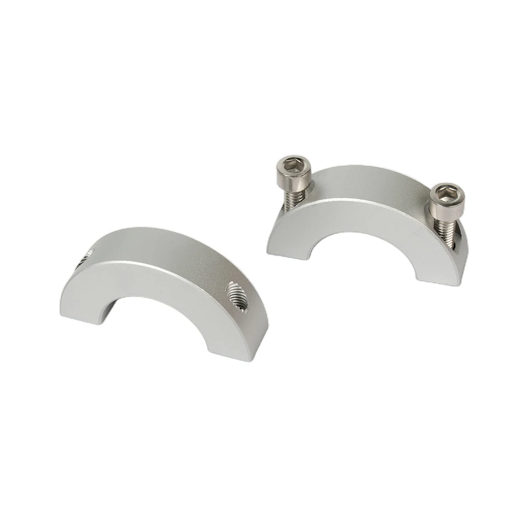 Clamp Collar  Double Split  13-30mm Inside  Diameter  Shaft Collar Clamp Type  Aluminum Alloy Fixed Rings Clamp Collar