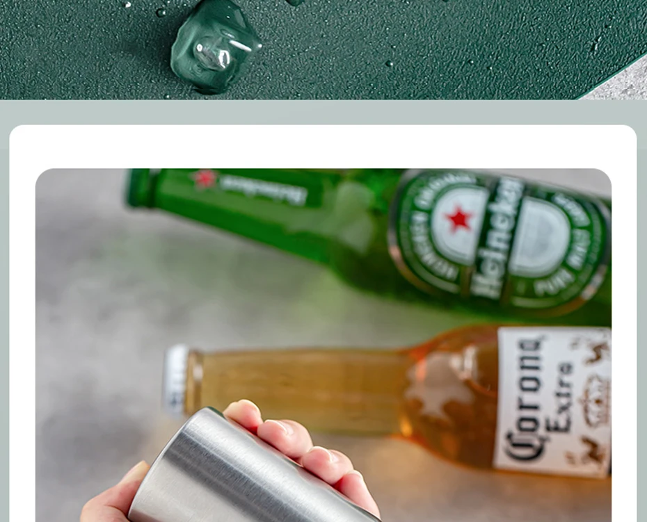 utensil pot Automatic Beer Bottle Opener,Magnet Beer Opener,Stainless Steel Push Down Opener Wine Beer Soda Cap Opener Kitchen Accessories silicone cooking utensils