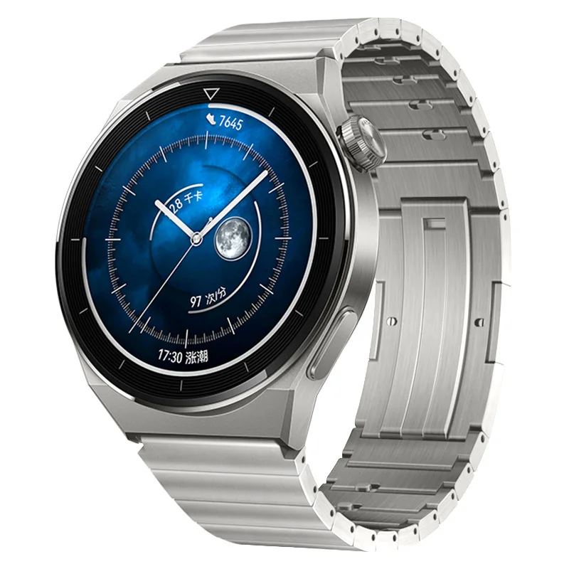 Premium 22mm Titanium Lightweight Wristband Strap