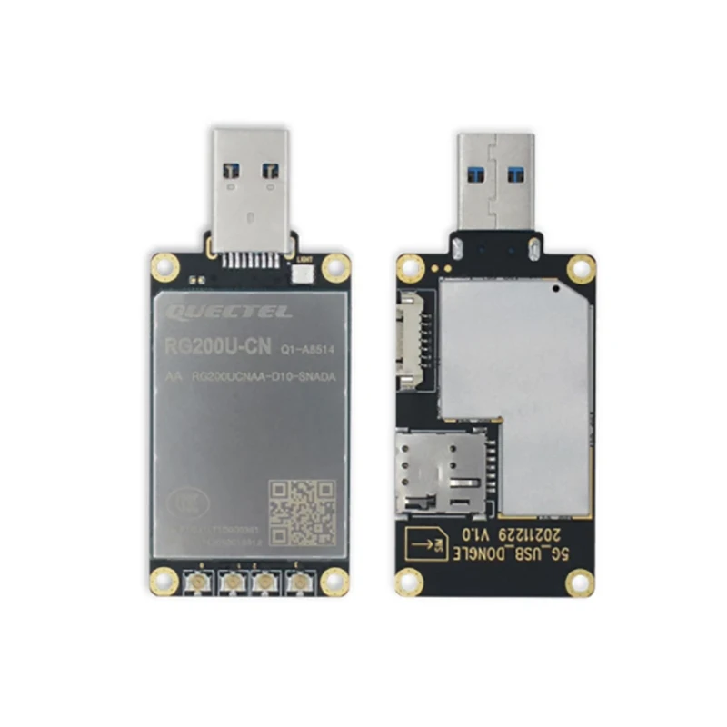 

Quectel Small Size 5G USB3.0 DONGLESS RG200U-CN 5G Module Switch Board Enables Serial Communication