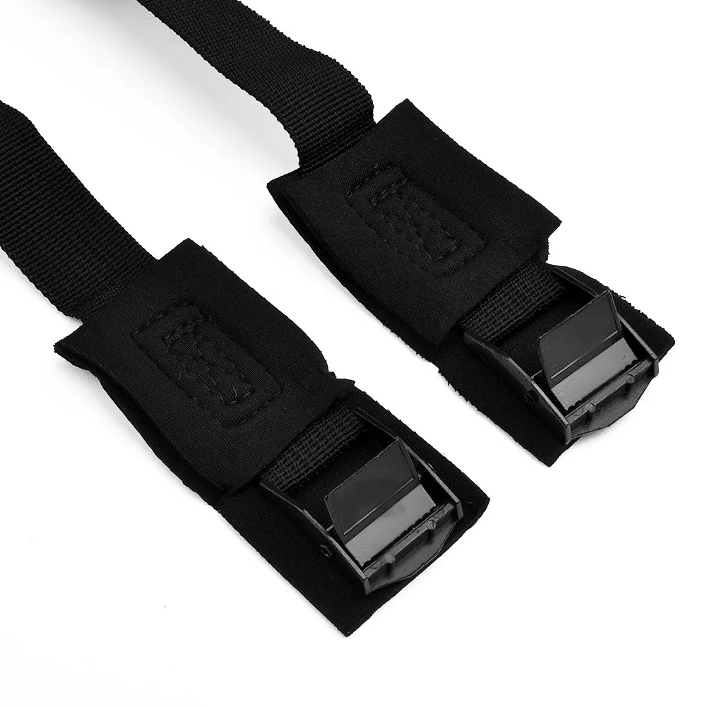 

2 PCS 3Mx25mm Black Tie Down Strap Strong Ratchet Belt Luggage Bag Cargo Lashing With Metal Buckle Car Tensioning Belts Parts