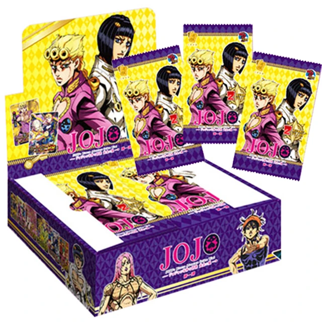 Anime JOJO Bizarre Adventure jojo cards Characters Collection Cards Hobby  Game Collectibles Table Games for Kid Gifts