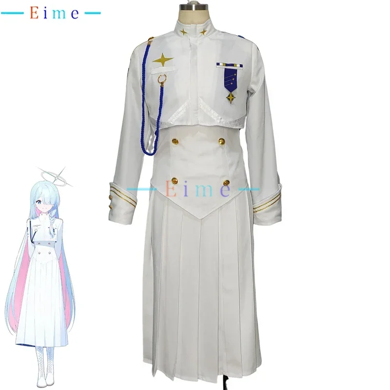 

Game Blue Archive Student Union President Cosplay Costume Arona Dress Cute Party Suit Halloween Carnival Uniforms Custom Made