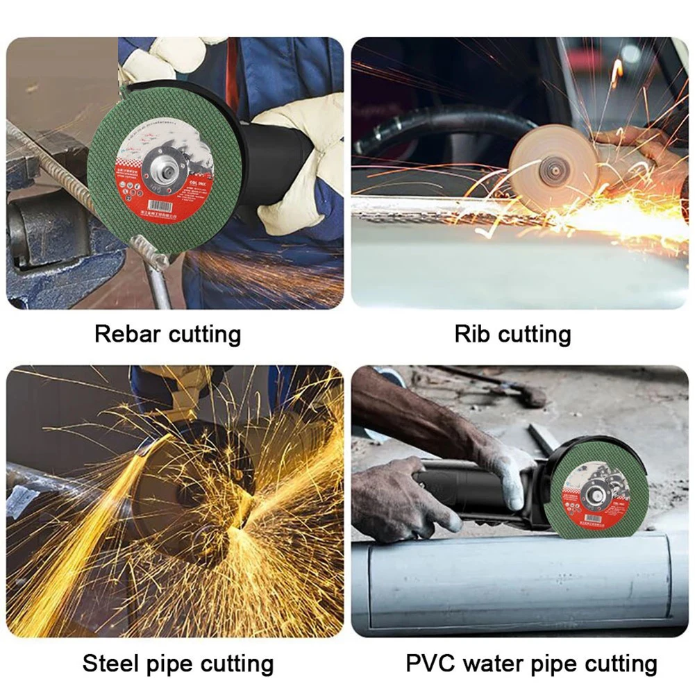 5pcs 125mm Metal Cutting Disc Angle Grinder Stainless Steel Grinding Resin Double Mesh Diamond Grinding Wheel Polishing Tools