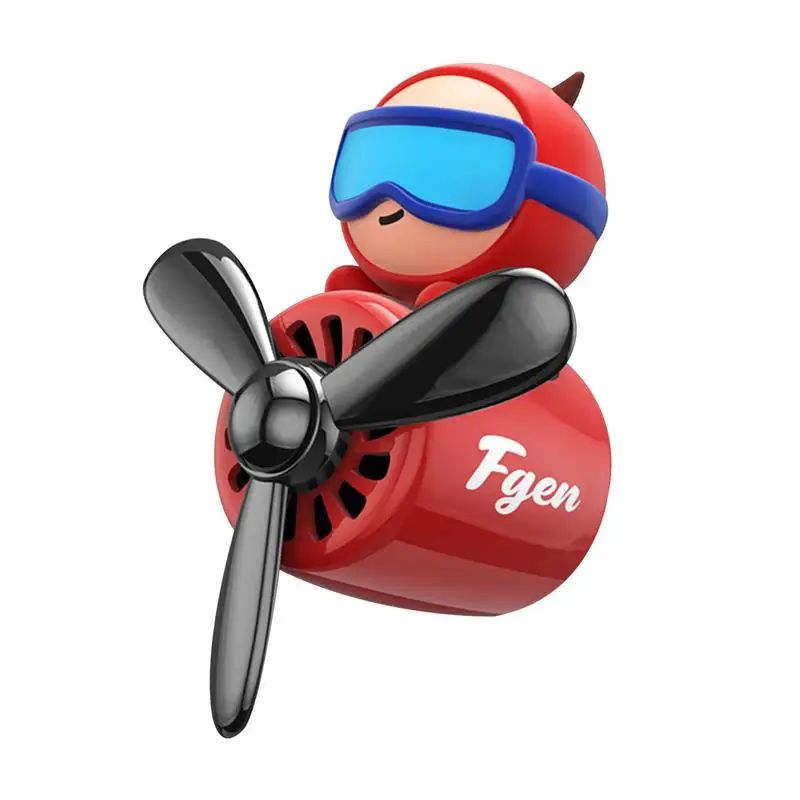 

Duck Air Freshener Cartoon Rotating Propeller Car Air Fresheners Vent Clips Air Vent Clips Rotating Air Freshener For Air Outlet