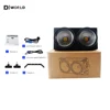 200W Cob 2 Eyes LED Par Cold / Warm White 2IN1 DMX Stage Lighting Voice Control for Party Club Disc Christmas 2X100W Blinder 4