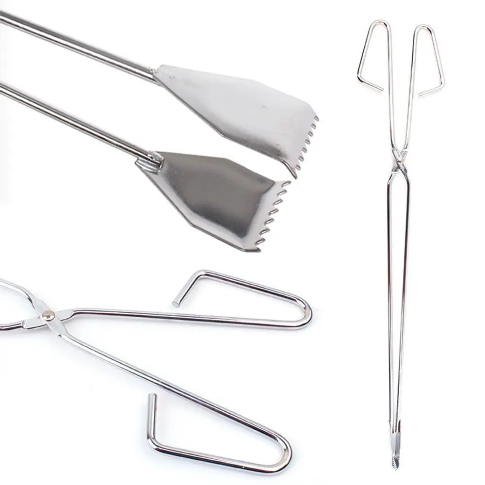 

Charcoal Tongs Kitchen Tool Camping Tongs Charcoal Clamp Meat Clip Food Clips Baking Tools Charcoal Clamp BBQ Clips