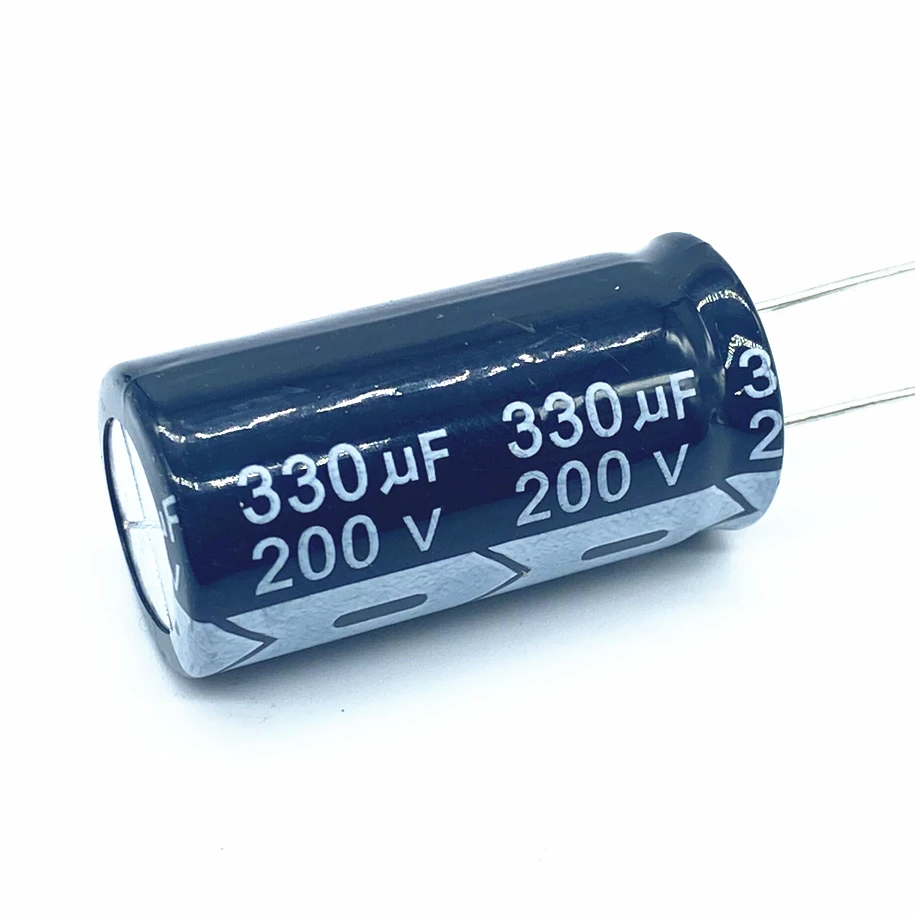 

2pcs/lot 330UF 200v 330UF aluminum electrolytic capacitor size 18*35 200V330UF 20%