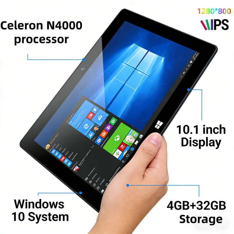 Tablet Pc 10 Inch 4gb Ram 32gb Rom Windows 10 Intel Celeron_voghion.com