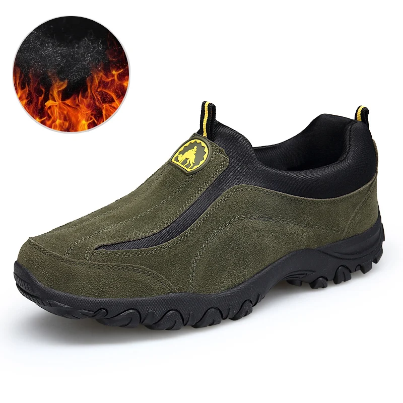 

New Cool Hiking Shoes For Men Big Size 39-46 Youth Athletic Mountain Rock Climbing Sneakers Non-slip Trekking Shoes