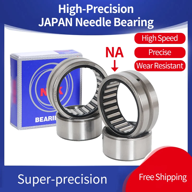 NSK JAPAN Needle Roller Bearings High Precision Genuine RNA NA 22/6/8 2200 2201 2202 2203 2204 2RS